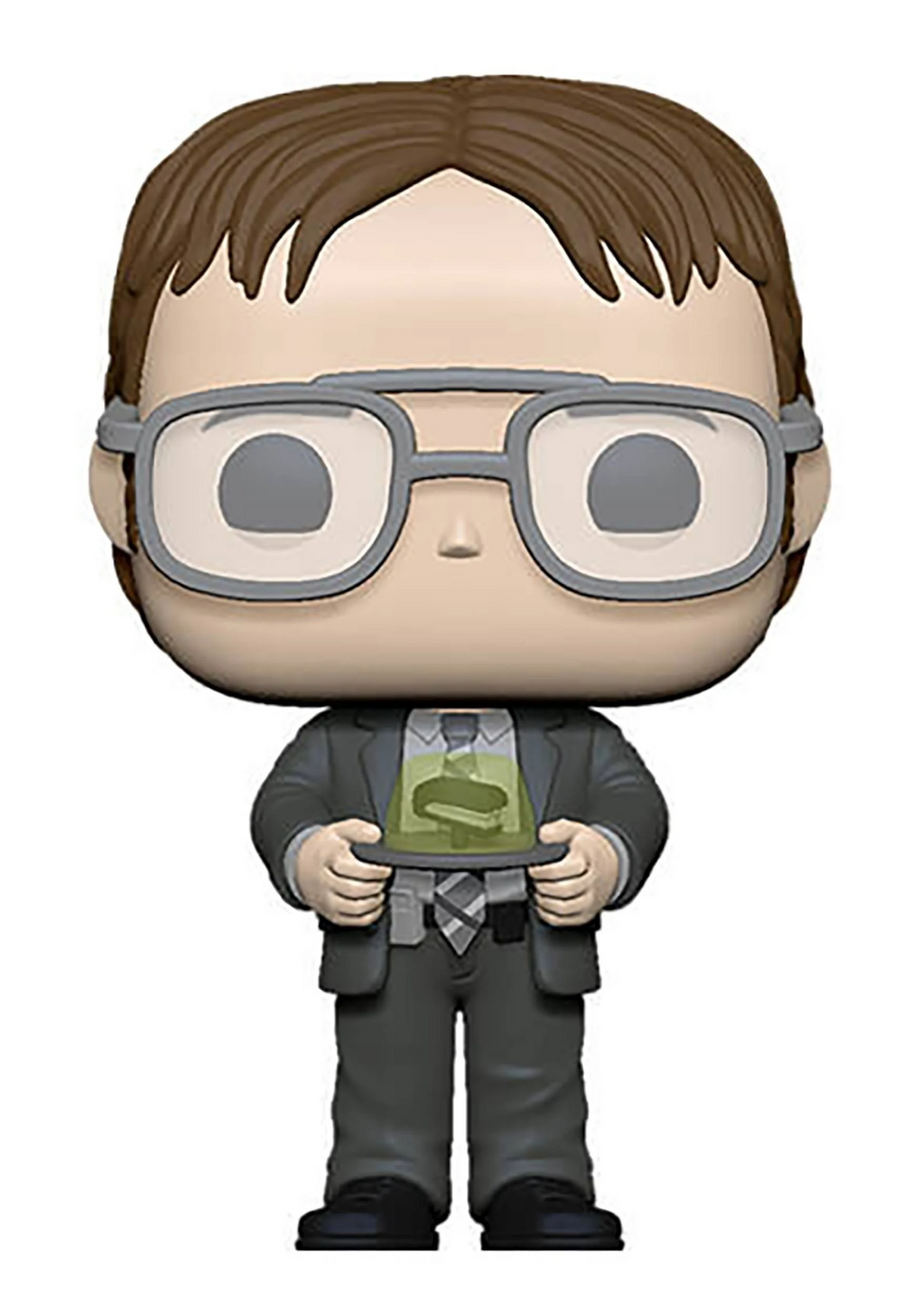 Funko Pop! Television The Office Dwight Schrute with Jello Stapler Vinyl Figure Full View