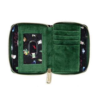 Loungefly Elf Candy Cane Forest Wallet inside