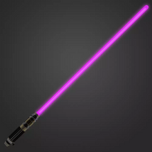 Load image into Gallery viewer, Mace Windu Legacy Custom Lightsaber Collectible Set w/Blade Belt Clip Stand