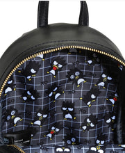 Load image into Gallery viewer, Loungefly Sanrio Badtz-Maru Mini Backpack Inner View