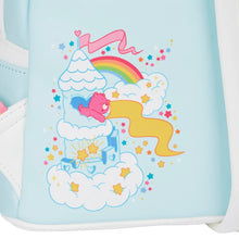 Load image into Gallery viewer, Loungefly Care Bears Care-a-lot Castle 40th Anniversary Mini Backpack