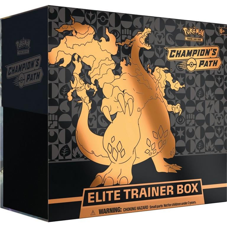 Pokemon Trading Card Game: Champion's Path Elite Trainer Box – The Line  Jumper