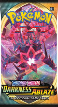 Load image into Gallery viewer, Pokemon Trading Card Game: Sword and Shield Darkness Ablaze Sleeved Booster Pack