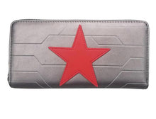 Load image into Gallery viewer, Loungefly Marvel Winter Soldier Cosplay Wallet Front