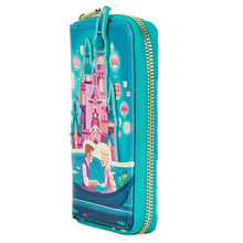 Load image into Gallery viewer, Loungefly Disney Tangled Princess Castle Zip Around Wallet - Pre-Order February