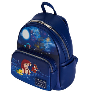 Loungefly Disney Peter Pan Glow in the Dark Clock Mini Backpack