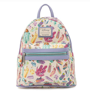 Loungefly Disney Crystal Sidekicks AOP Mini Backpack