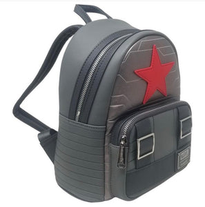 Loungefly Marvel Winter Soldier Cosplay Backpack side