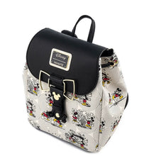 Load image into Gallery viewer, Loungefly Disney Minnie Mouse Bow Hardware All Over Print Backpack side