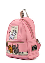 Load image into Gallery viewer, Loungefly Disney Aristocats Piano Kitties Mini Backpack side