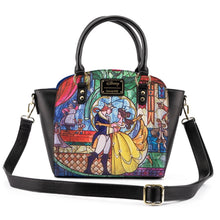 Load image into Gallery viewer, Loungefly Disney Beauty And The Beast Belle Castle Crossbody Bag