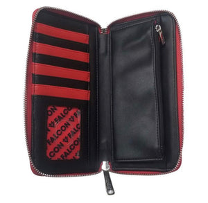 Loungefly Marvel Falcon Cosplay Wallet inside