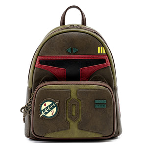 Loungefly Star Wars Boba Fett He's No Good To Me Dead Cosplay Mini Backpack