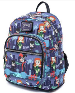 Loungefly Ladies of DC AOP Mini Backpack