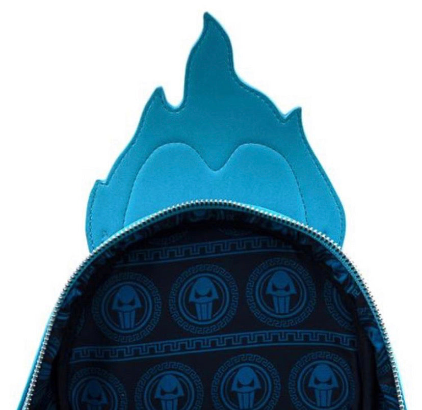 hades mini backpack Loungefly Disney Hercules Villains Scene Uptown 2000 9 W x 10 H x 5 D Imported Hades Backpacks for Sale |
