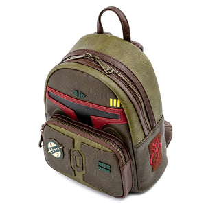Loungefly Star Wars Boba Fett He's No Good To Me Dead Cosplay Mini Backpack