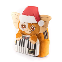 Load image into Gallery viewer, Loungefly Gremlins Gizmo Holiday Cosplay with Removable Hat Mini Backpack