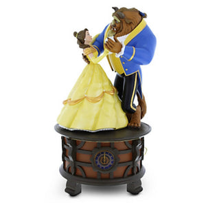 Disney Parks Beauty And The Beast Musical Figurine - Belle and Beast