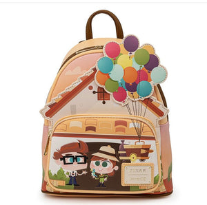 Loungefly Pixar Up Working Buddies Mini Backpack