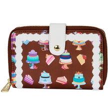 Load image into Gallery viewer, Loungefly Disney Princess Cakes Zip Around Wallet