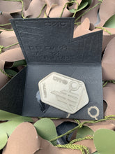 Load image into Gallery viewer, Star Wars Galaxy’s Edge SIlver Batuuan Spira Credit Medallion Metal