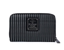 Load image into Gallery viewer, LOUNGEFLY X DISNEY THE NIGHTMARE BEFORE CHRISTMAS JACK AND SALLY SIMPLY MEANT TO BE ZIP AROUND WALLET Rear View