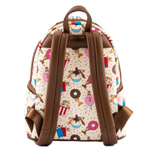 Load image into Gallery viewer, Loungefly Disney Chip And Dale Snackies AOP Mini Backpack