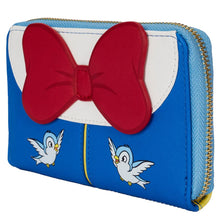 Load image into Gallery viewer, Loungefly Disney Snow White Cosplay Bow Zip Around Wallet