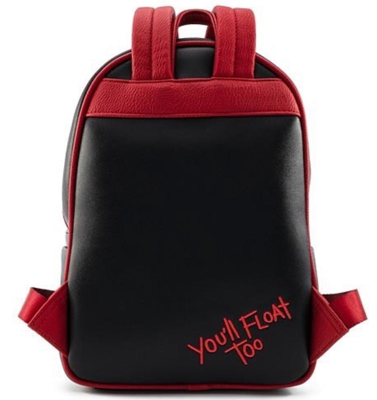 it pennywise mini backpack Loungefly IT Pennywise Sewer Scene Mini Backpack – The Line Jumper
