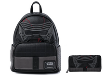 Load image into Gallery viewer, Loungefly Star Wars Kylo Ren Cosplay Mini Backpack and Wallet