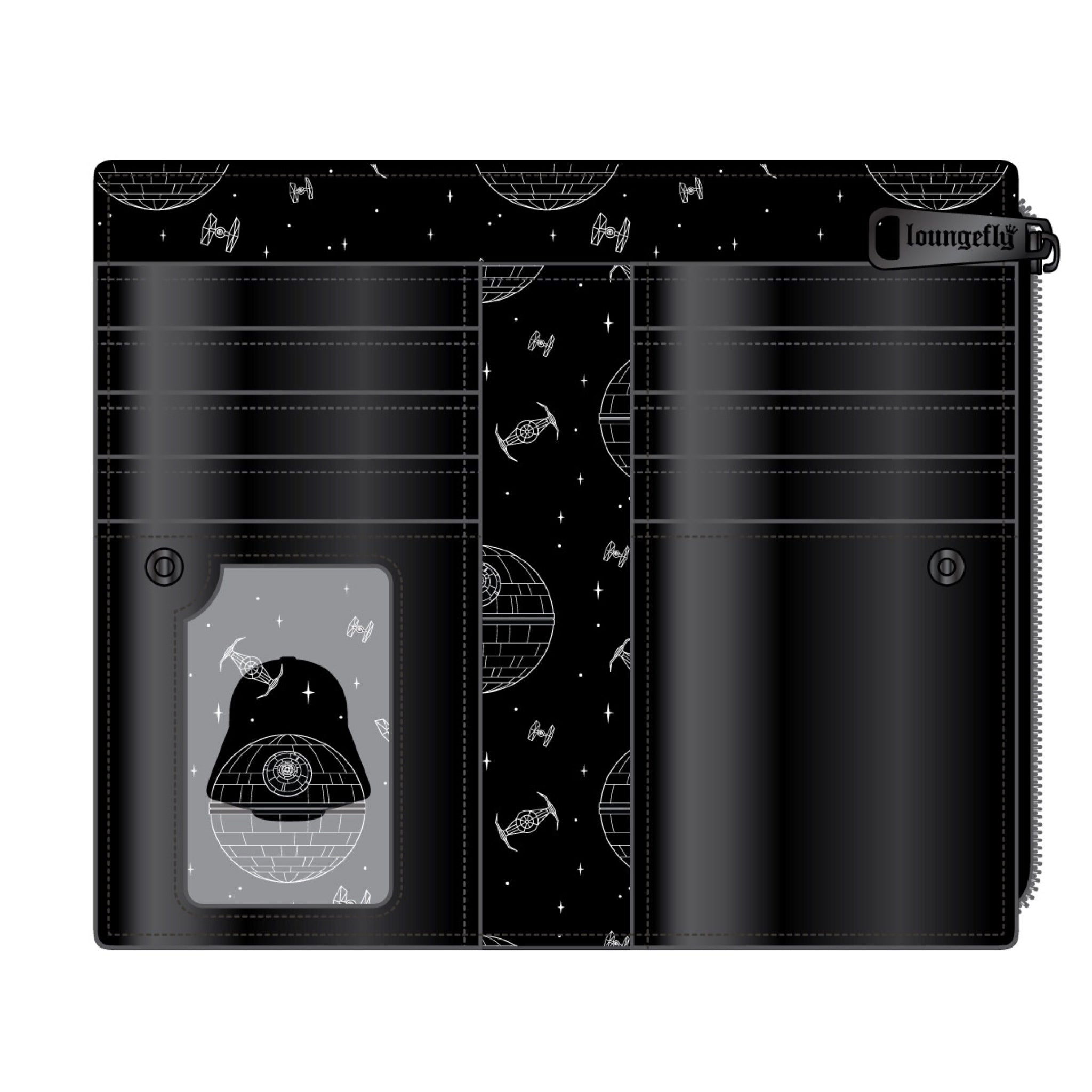 Light up! Darth Vader Loungefly & wallet Darth Vader glow-in-the-dark Loungefly | Mercari main image 2