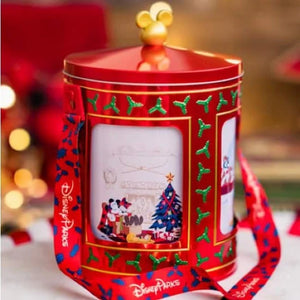 Disney Parks Holiday Rotating Musical Popcorn Bucket