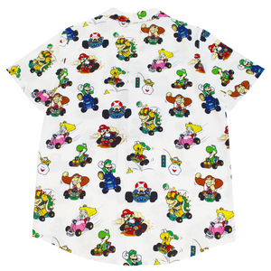 Mario Kart Button Up Shirt