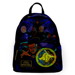 Loungefly Marvel Dr Strange Multiverse Glow In The Dark Mini Backpack