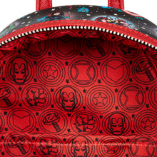 Load image into Gallery viewer, Loungefly Marvel Avengers Tattoo Mini Backpack