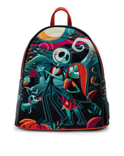 Load image into Gallery viewer, Loungefly Disney NBC Simply Meant To Be Mini Backpack