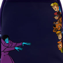 Load image into Gallery viewer, Loungefly Scooby Doo Monsters Chase Glow In The Dark Mini Backpack