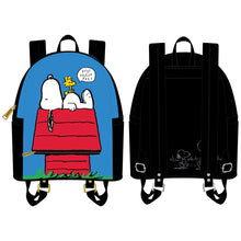Load image into Gallery viewer, Loungefly Peanuts Snoopy Doghouse Mini Backpack