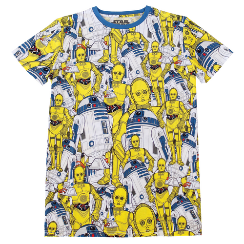 Cakeworthy Star Wars Droids AOP T-Shirt