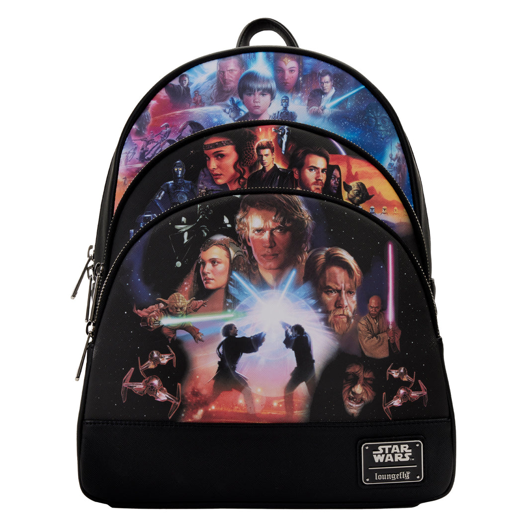 Loungefly Star Wars Trilogy 2 Mini Backpack