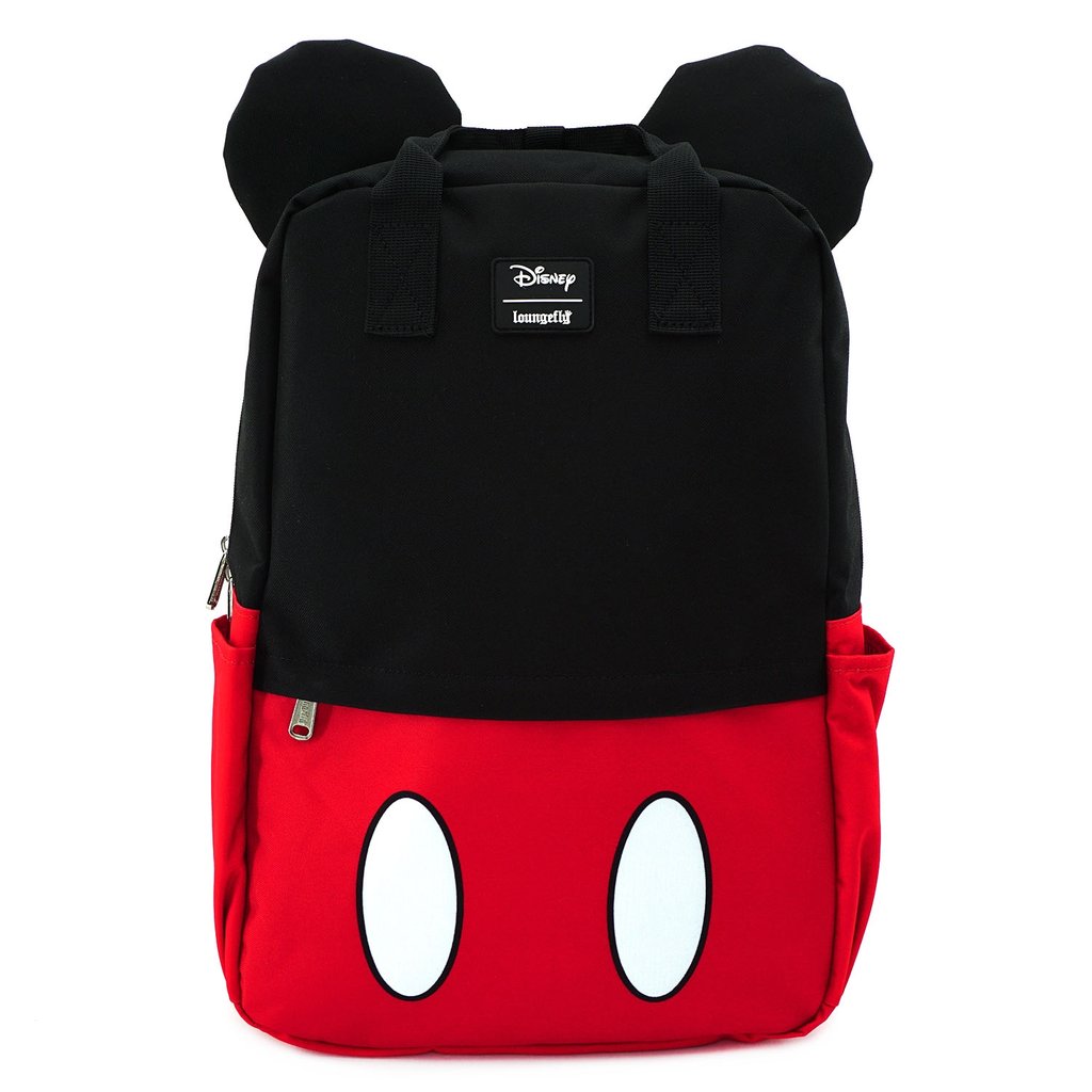 Loungefly Mickey Mouse Cosplay Square Nylon Backpack