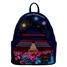 Load image into Gallery viewer, Loungefly Disney Mulan Castle Light Up Mini Backpack