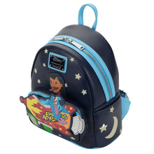 Load image into Gallery viewer, Loungefly Disney Lilo And Stitch Space Adventure Glow In The Dark Mini Backpack