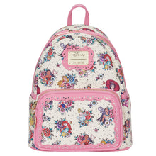 Load image into Gallery viewer, Loungefly Disney Princess Tattoo AOP Mini Backpack